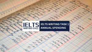 IELTS Writing Easy - IELTS Writing - Annual Spending